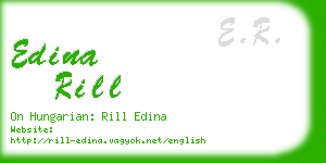 edina rill business card